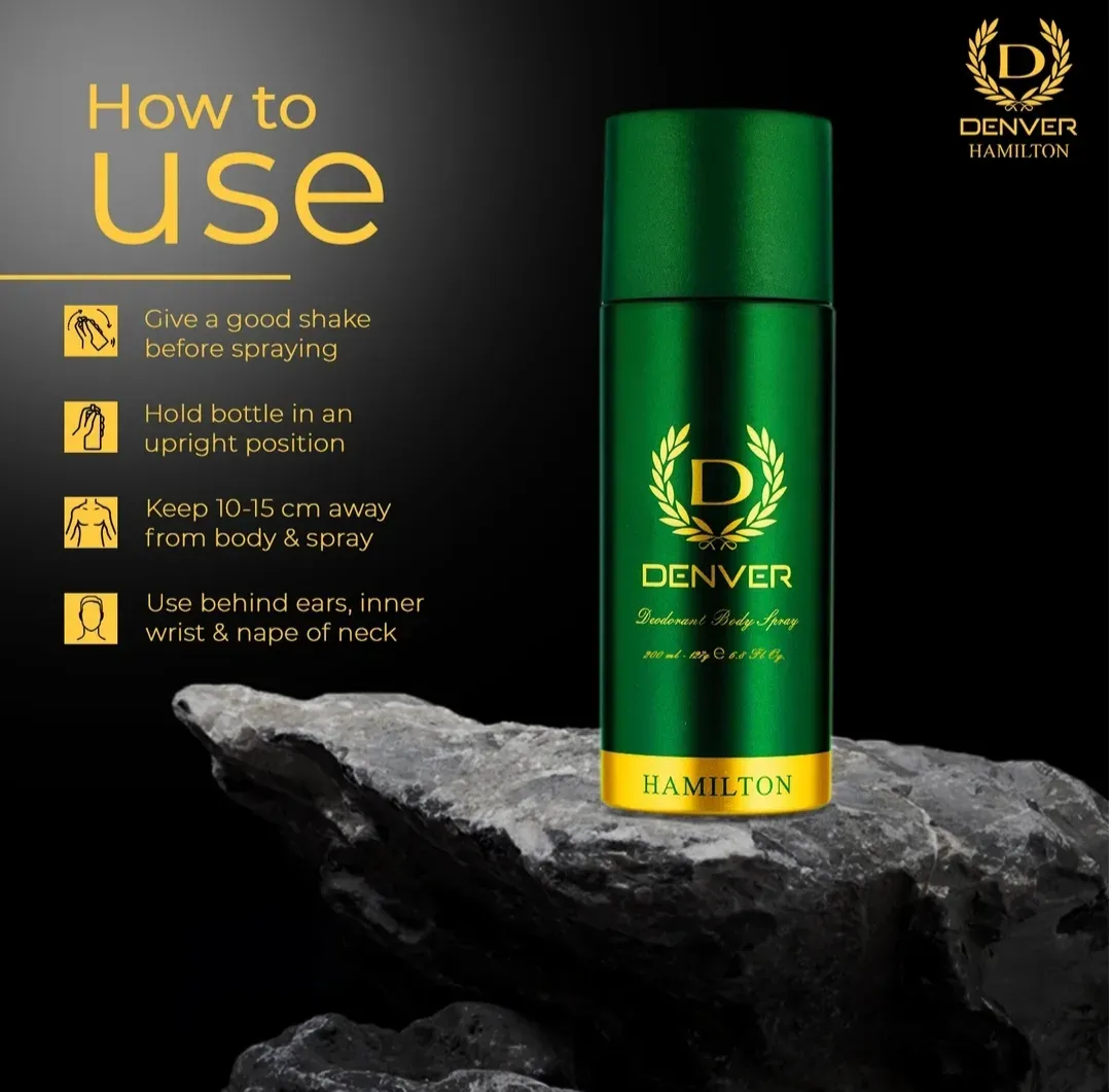 Denver Hamilton Deodorant Body Spray