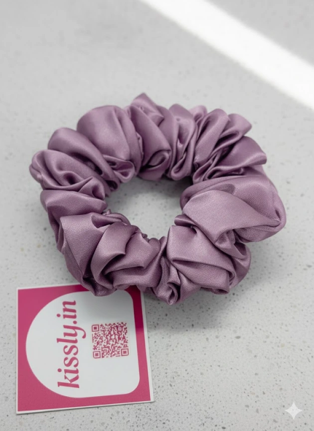 Silk Hair Scrunchie
