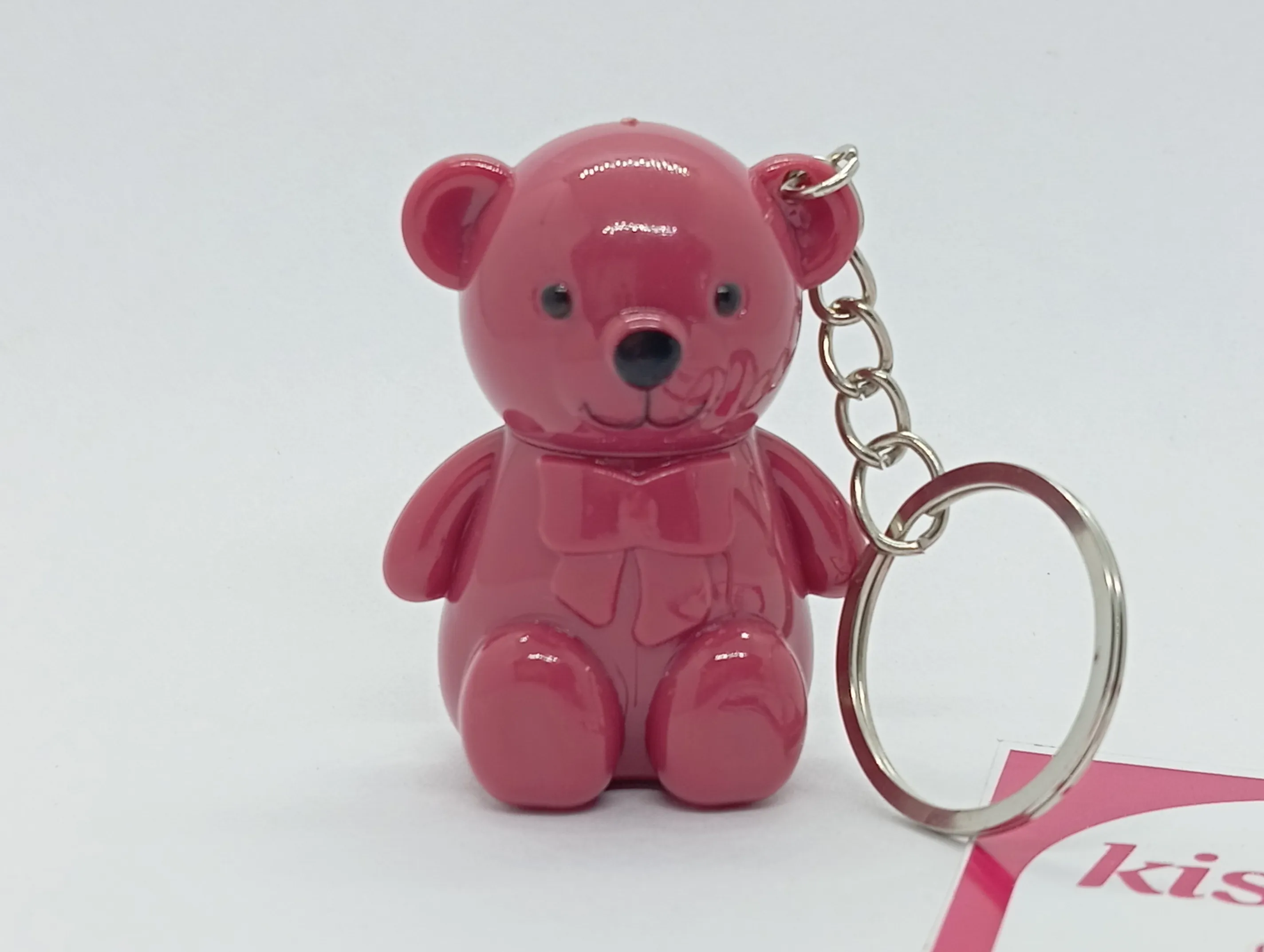 Cute Bear Lip Gloss Keychain
