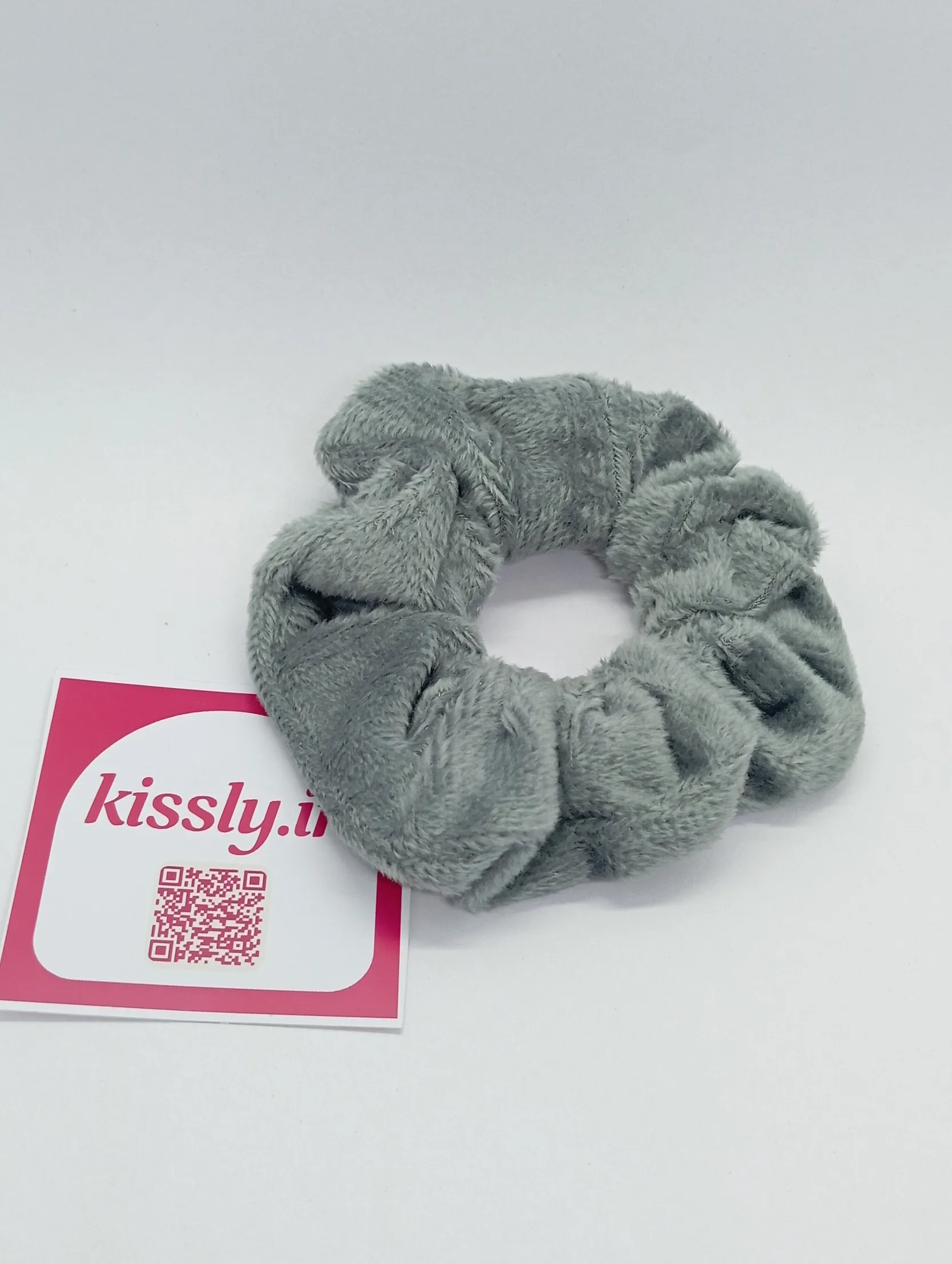 Faux Fur Scrunchie