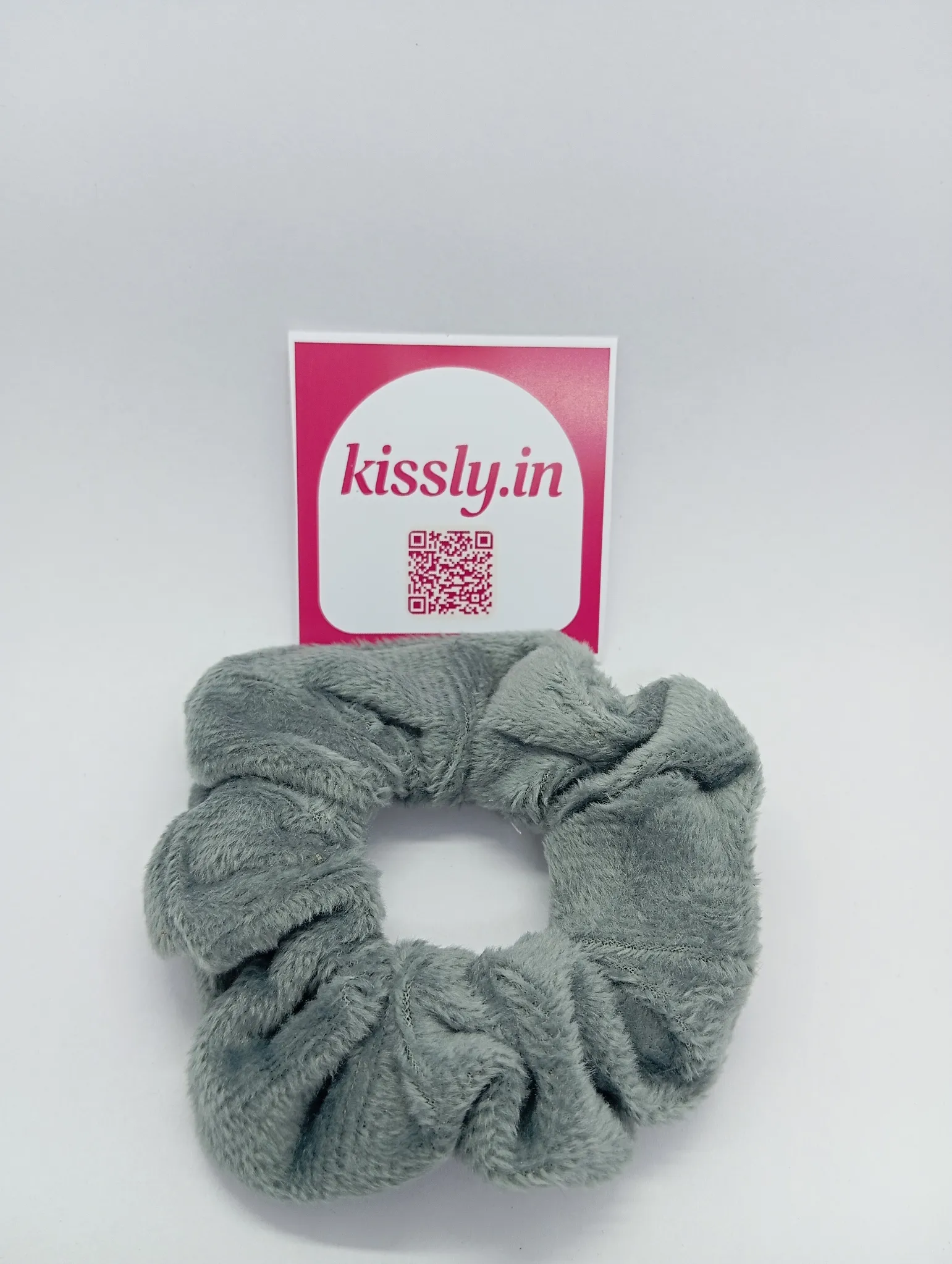 Faux Fur Scrunchie