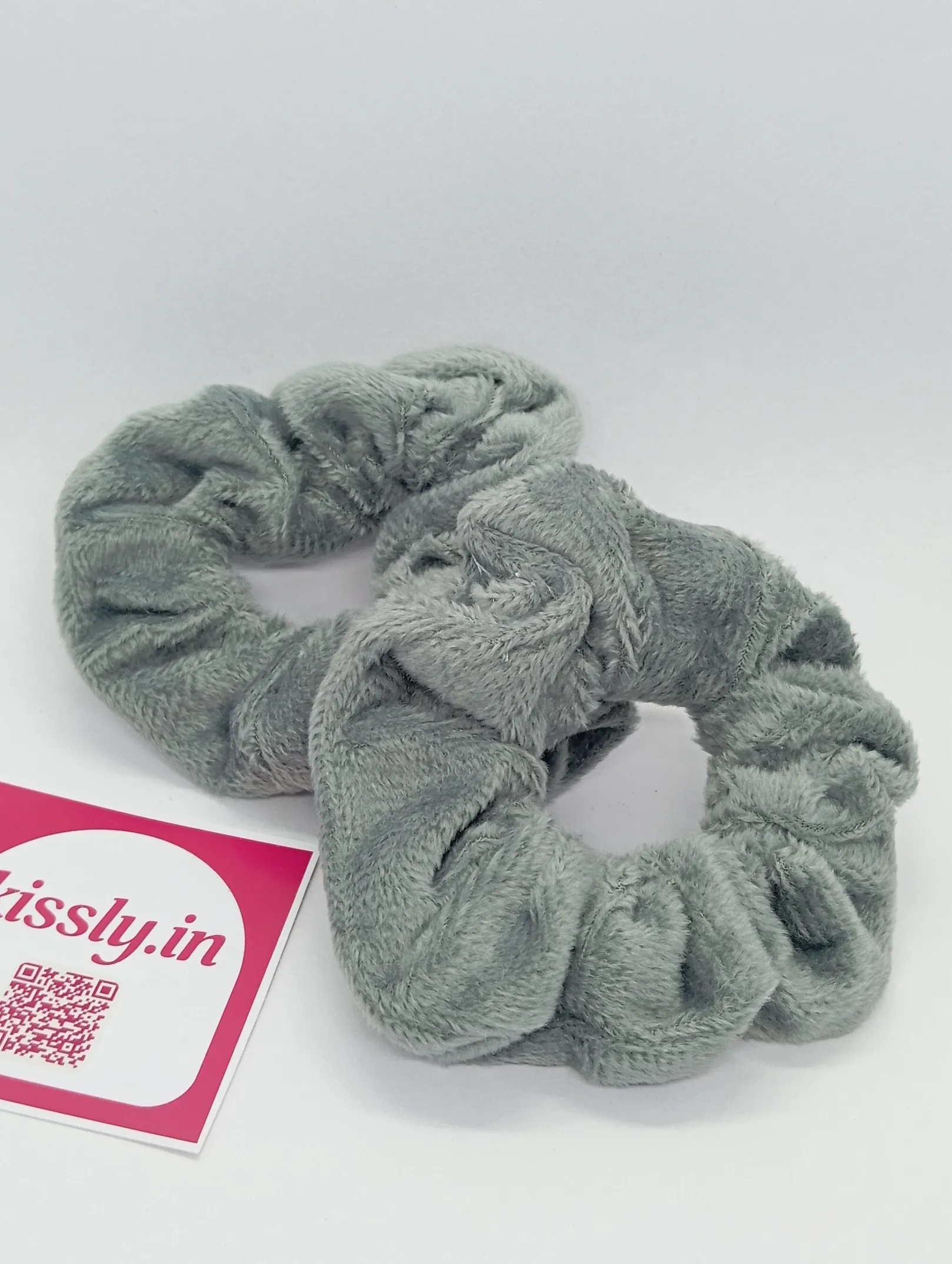 Faux Fur Scrunchie