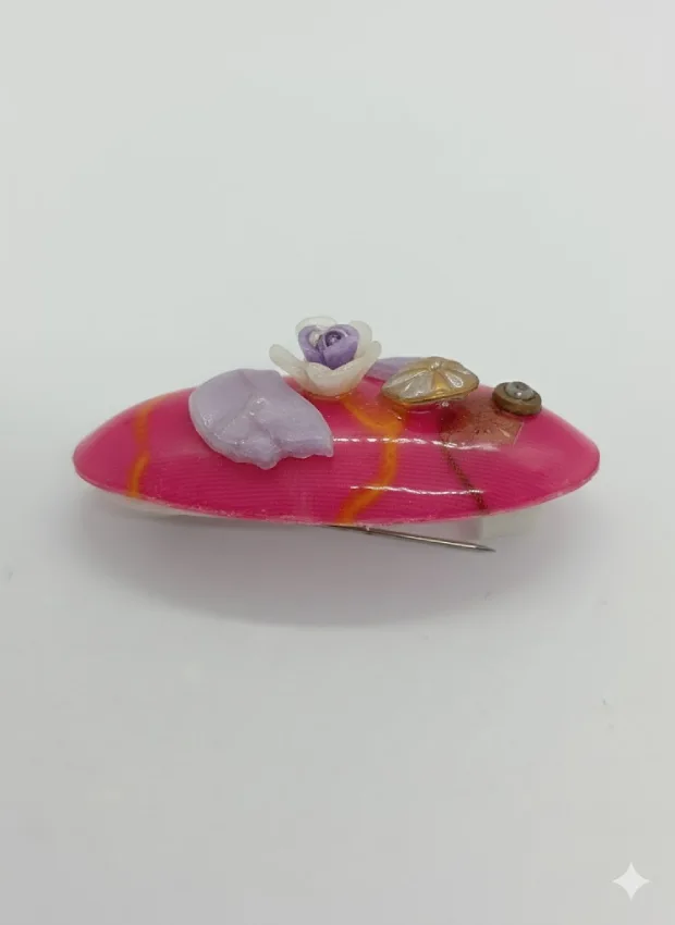 Floral Decorative Hair Clips