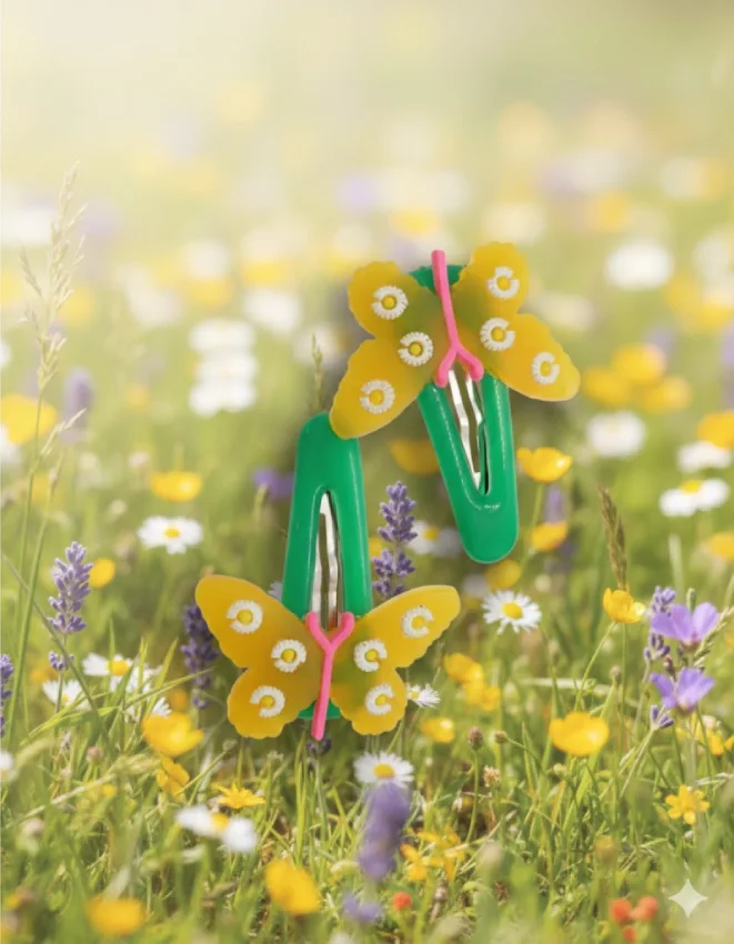 Butterfly Hair Clips