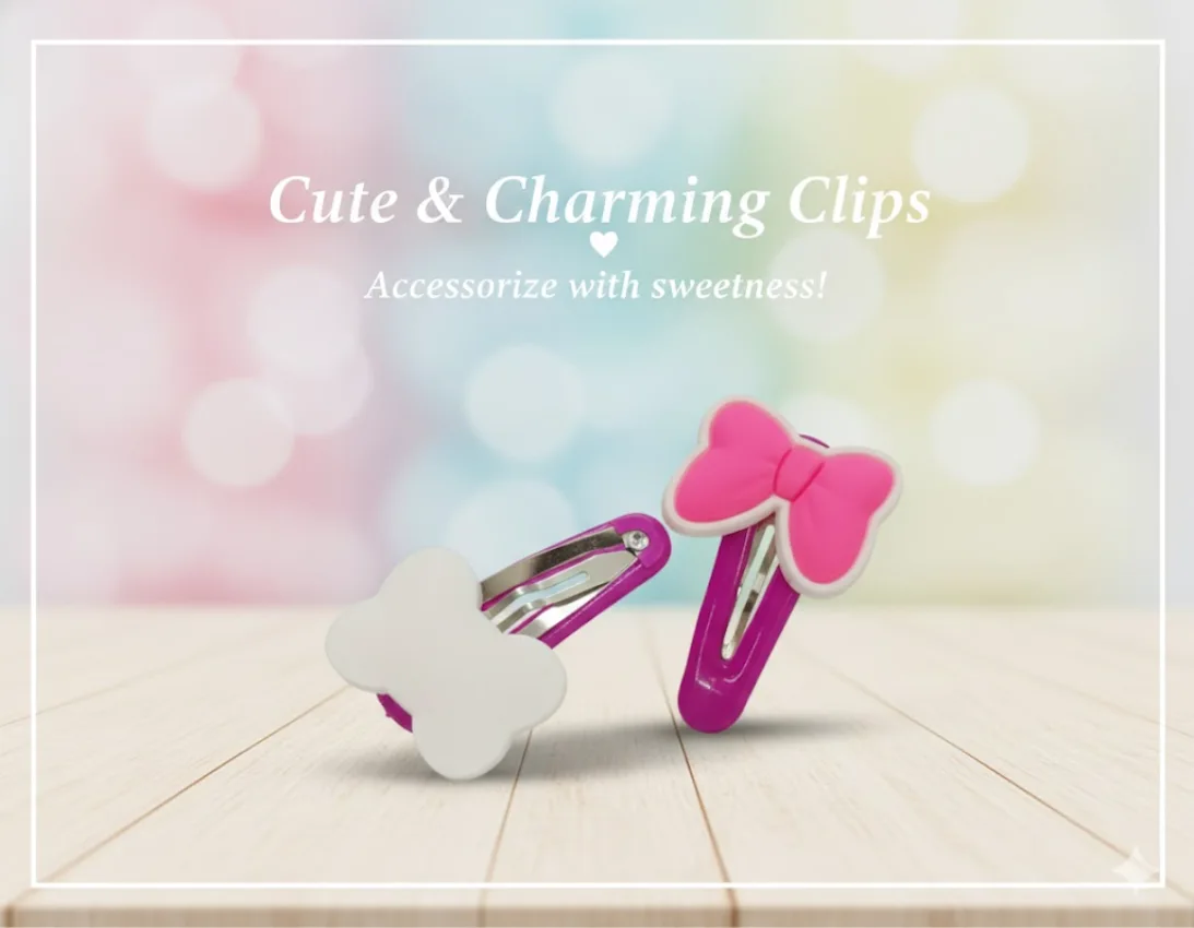 Bow Hair Clips