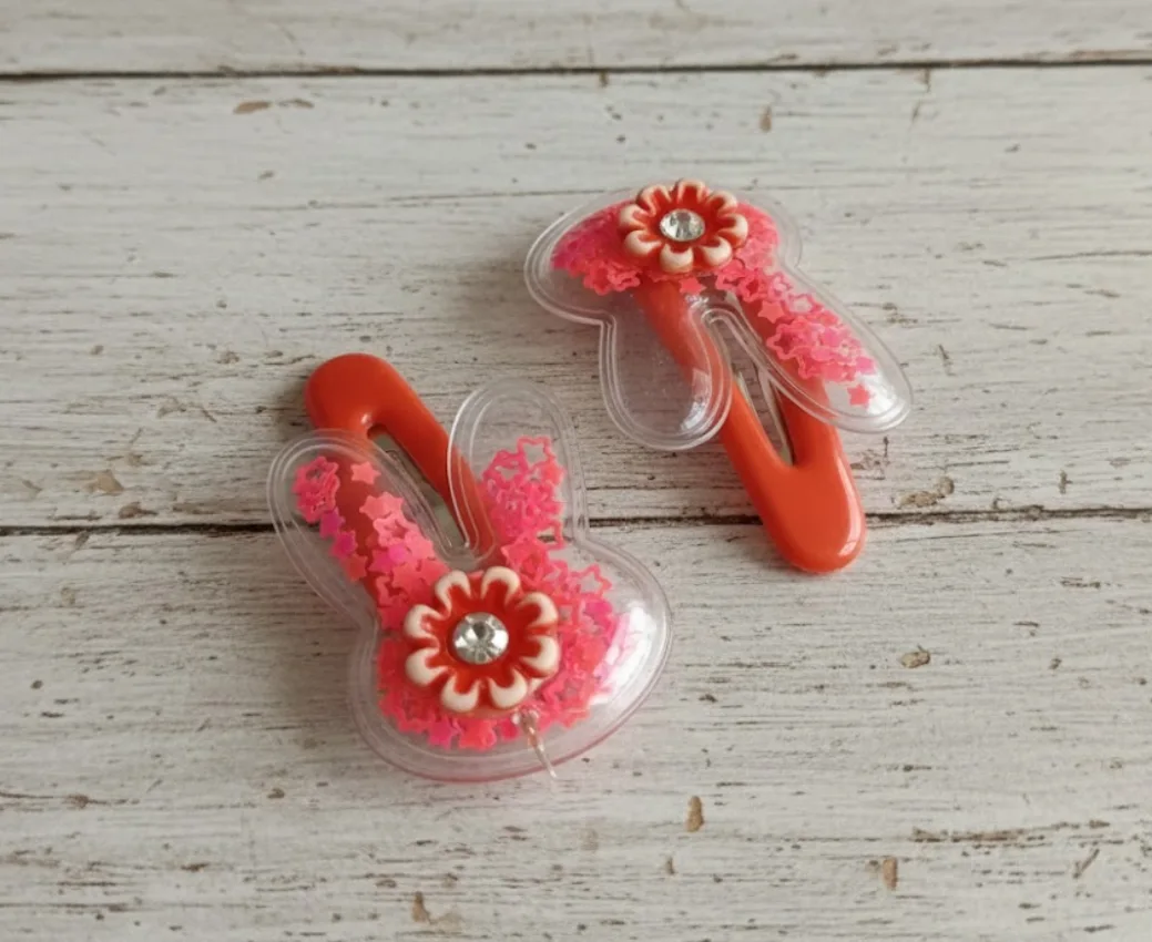 Floral Hair Clips