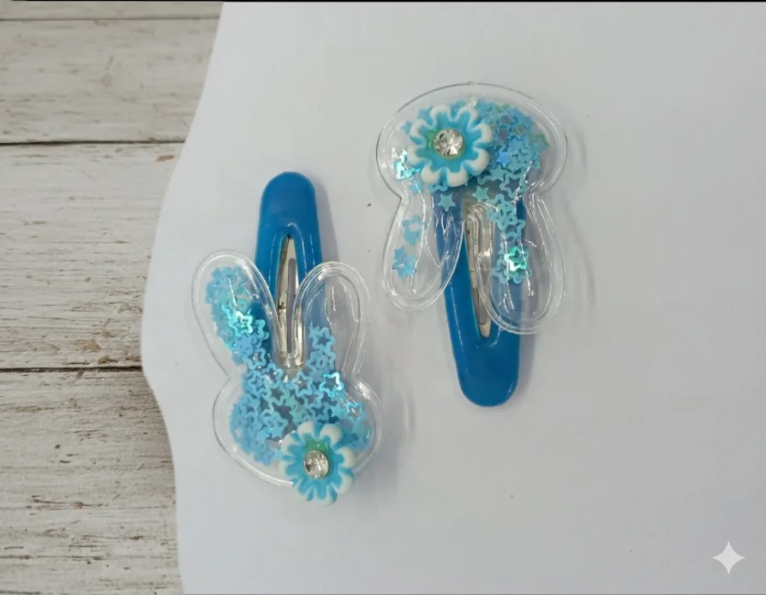Bunny Hair Clips