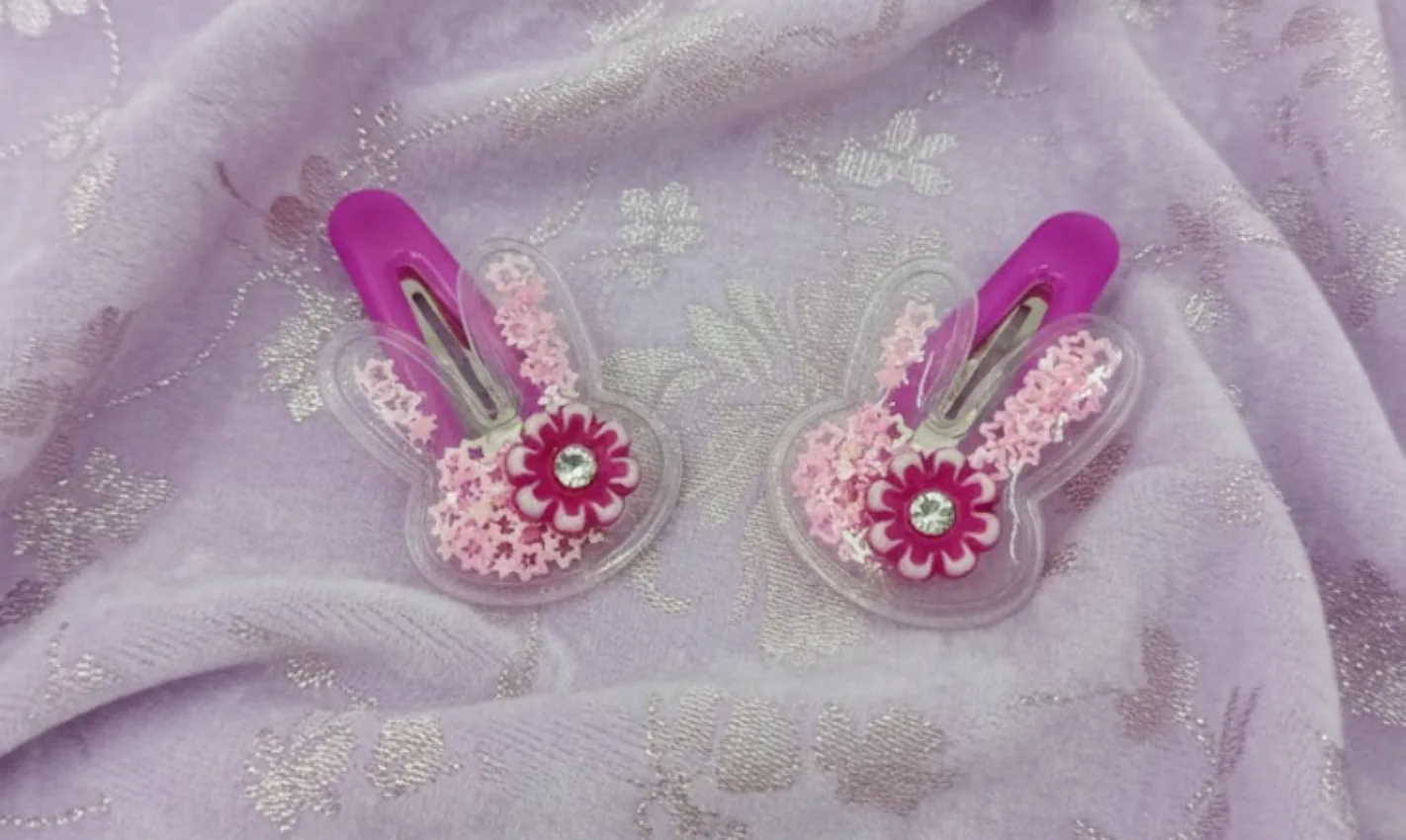 Bunny Hair Clips
