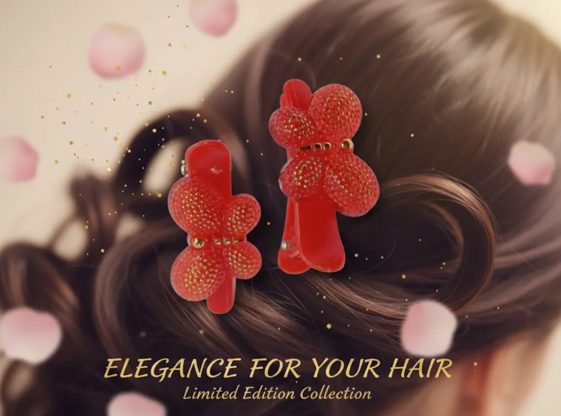 Butterfly Hair Clips