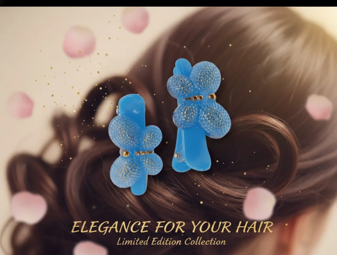 Butterfly Hair Clips