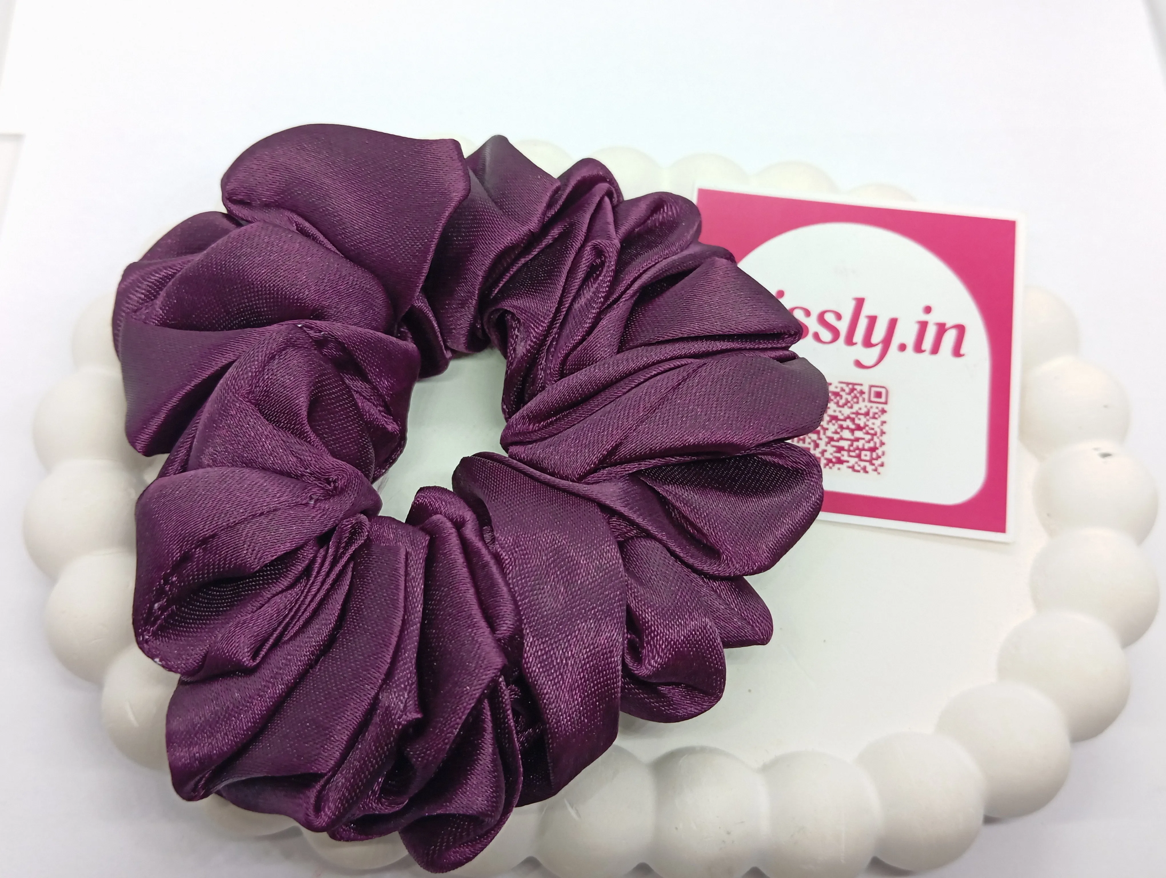Silk Hair Scrunchie
