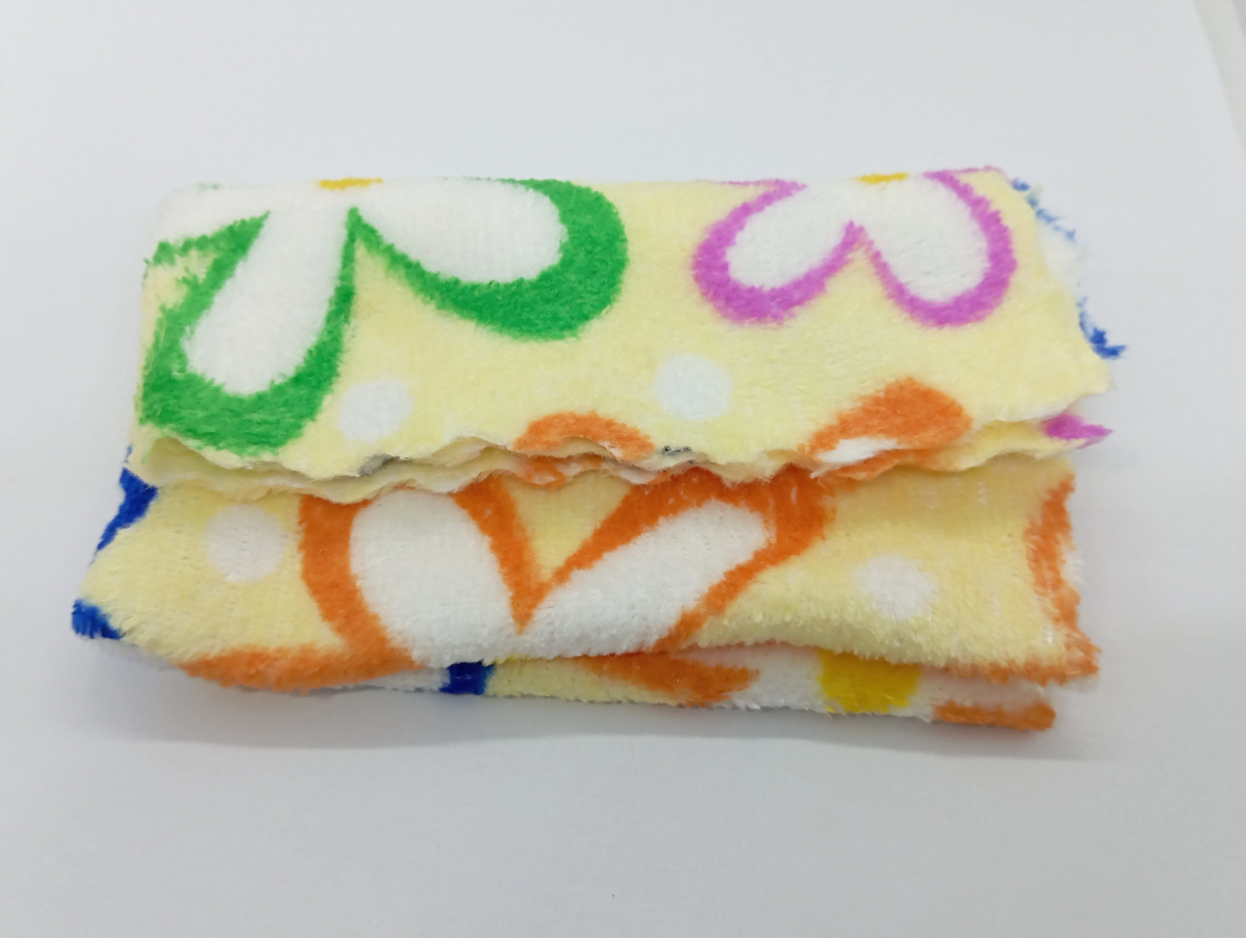 Floral Patterned Microfiber Cloth