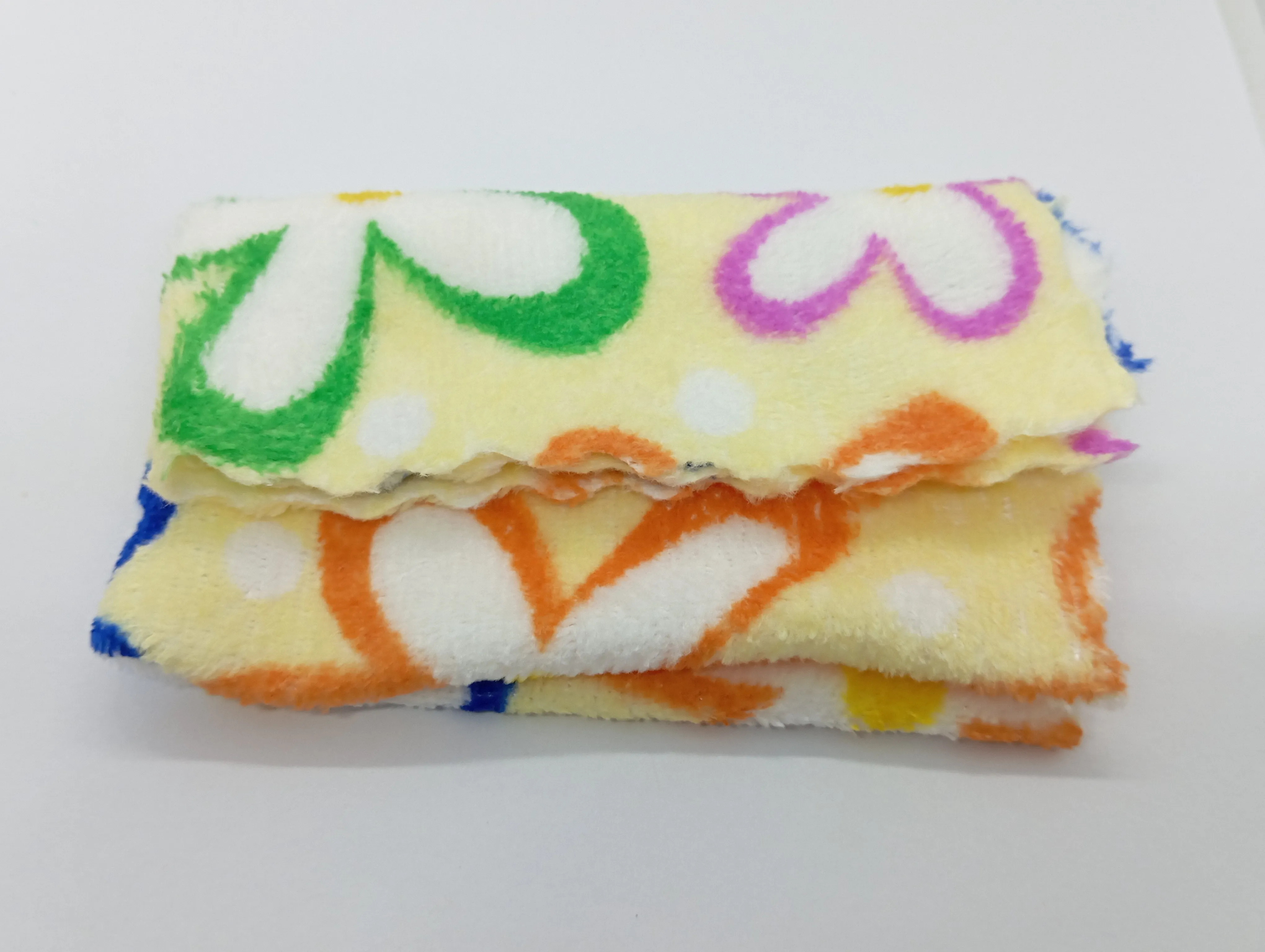 Floral Patterned Microfiber Cloth