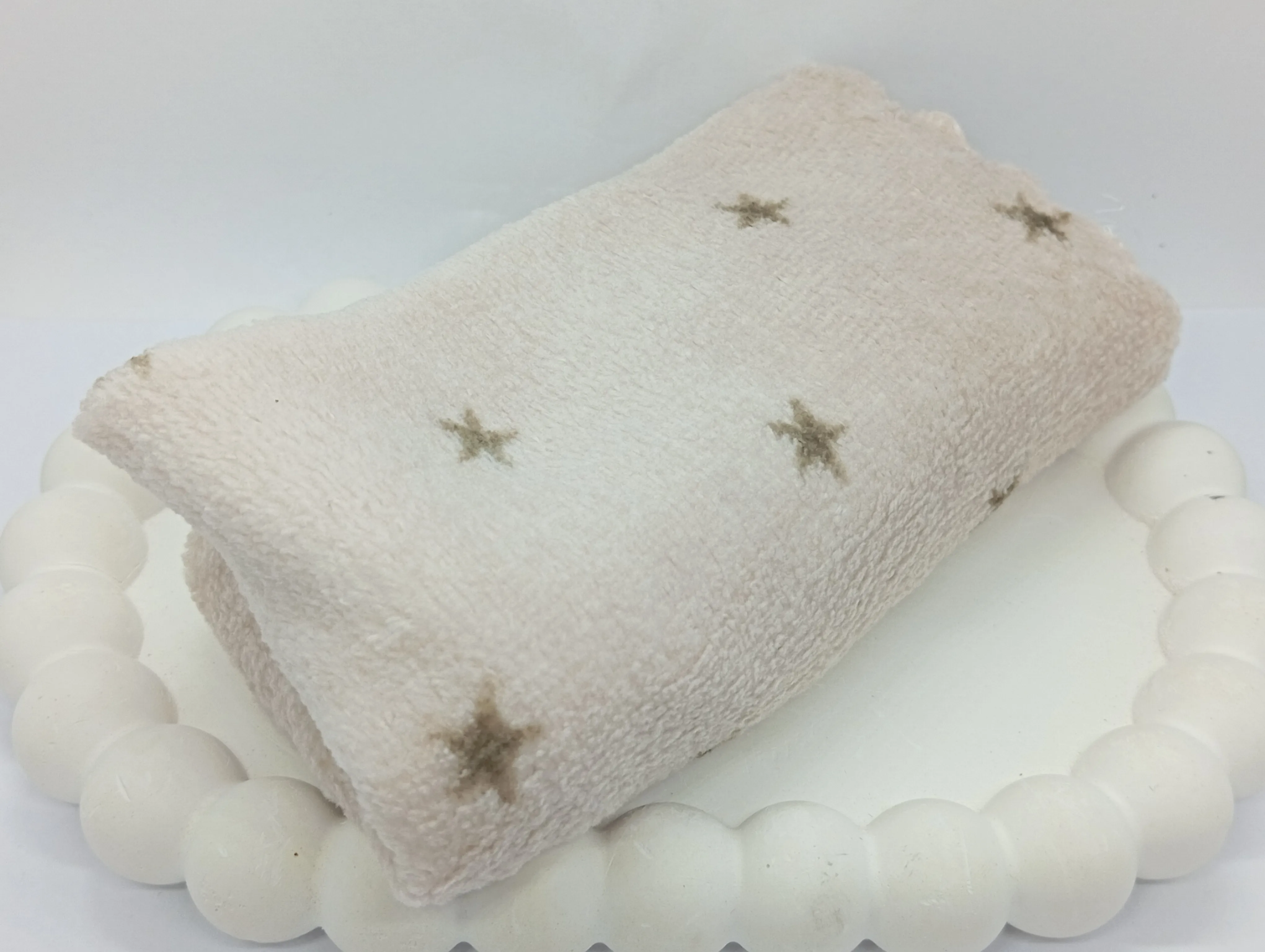 Star Patterned Fleece Blanket
