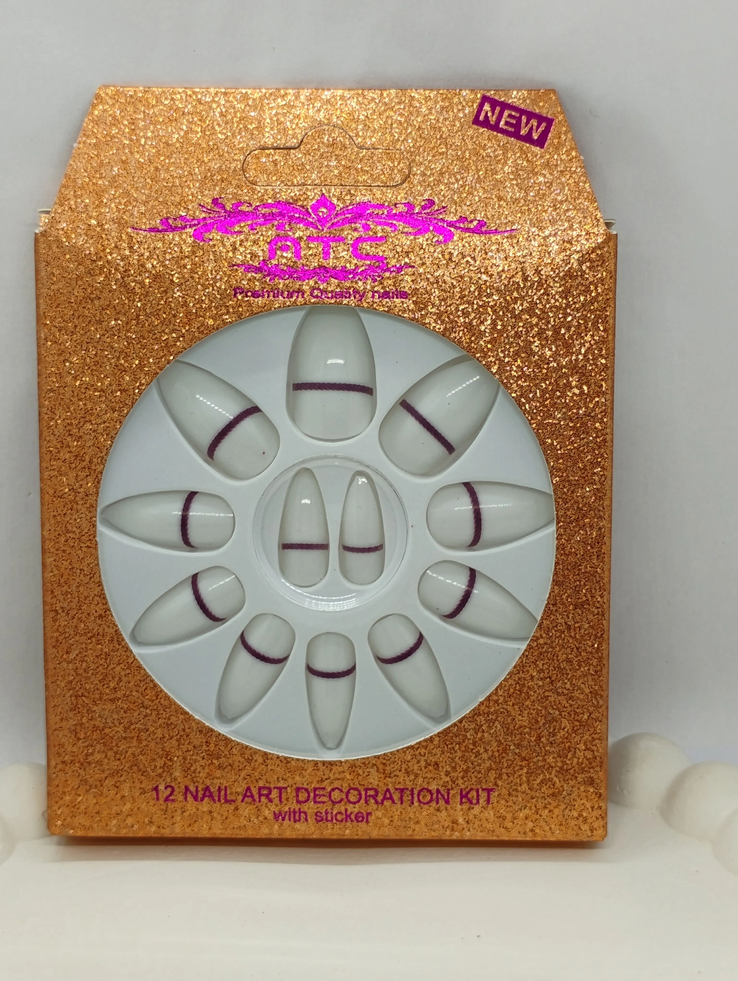12 Nail Art Decoration Kit