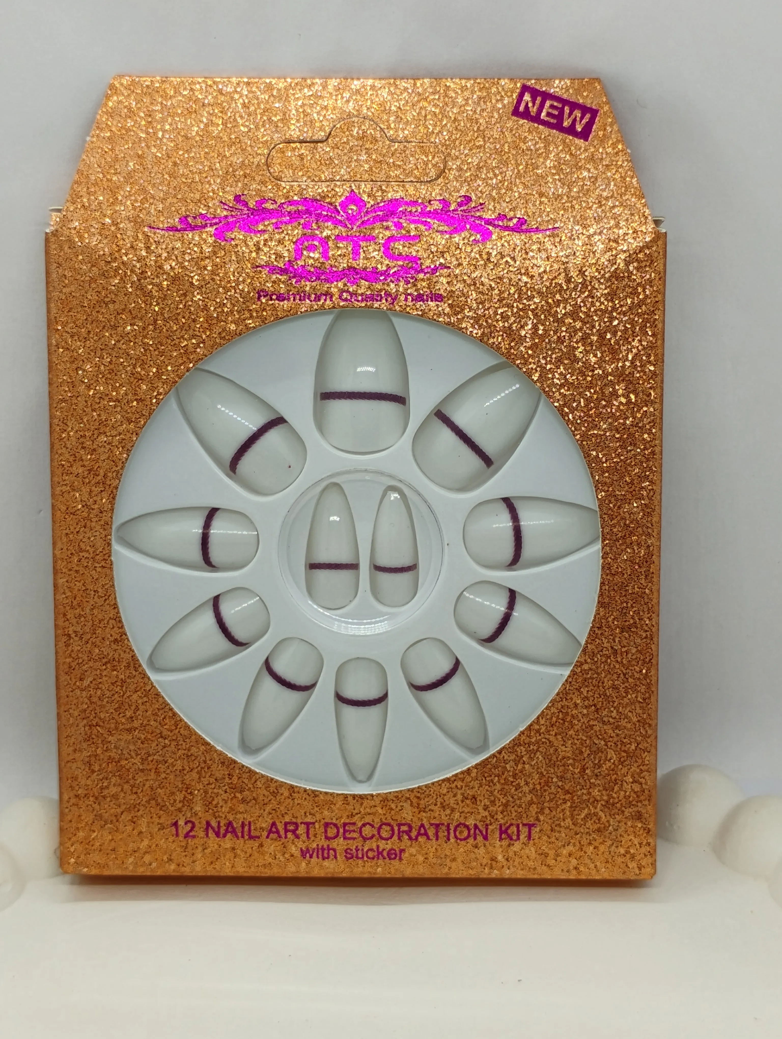 12 Nail Art Decoration Kit