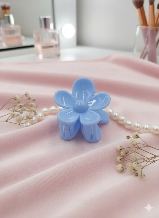 Glam Girl Flower Hair Clips
