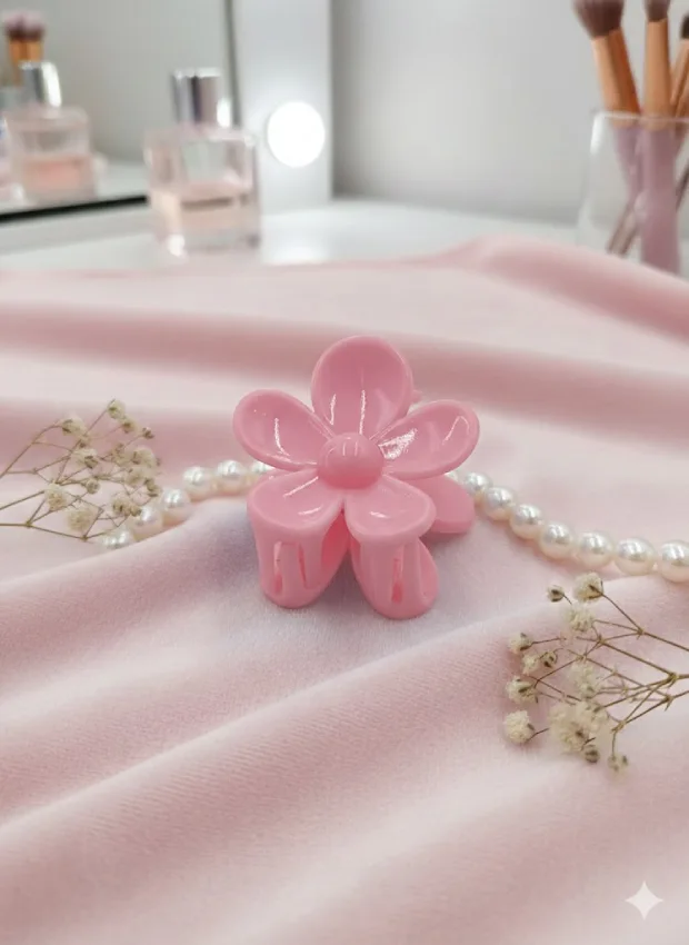 Glam Girl Flower Hair Clips