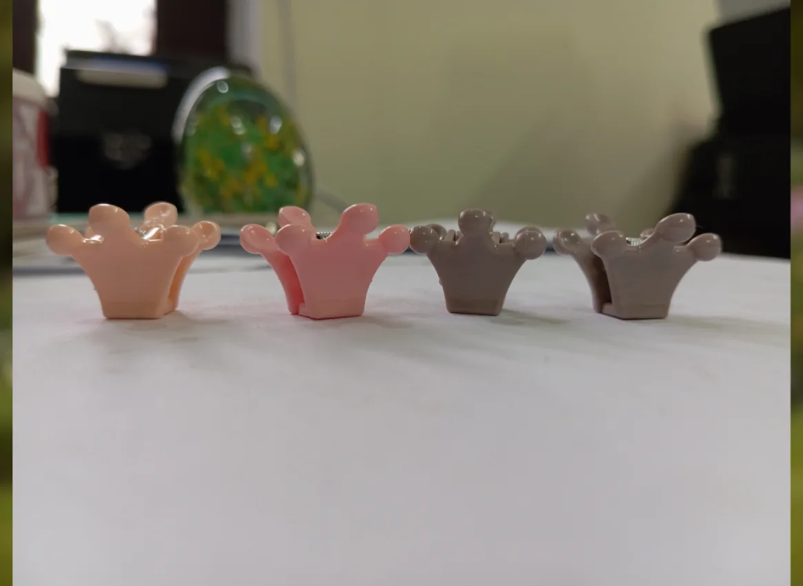 Mini Crown Hair Clips