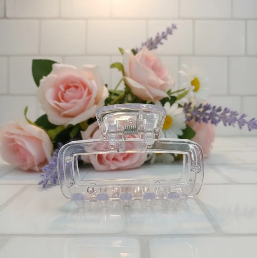 Transparent Hair Claw Clip