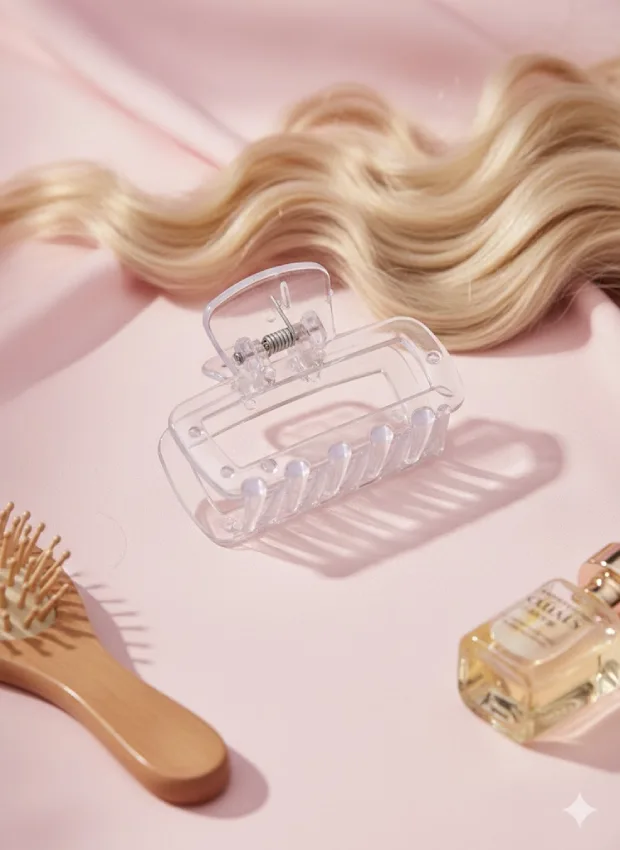 Transparent Hair Claw Clip