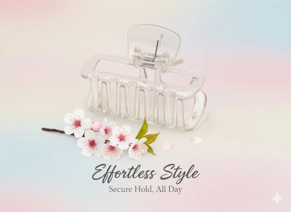 Transparent Hair Claw Clip