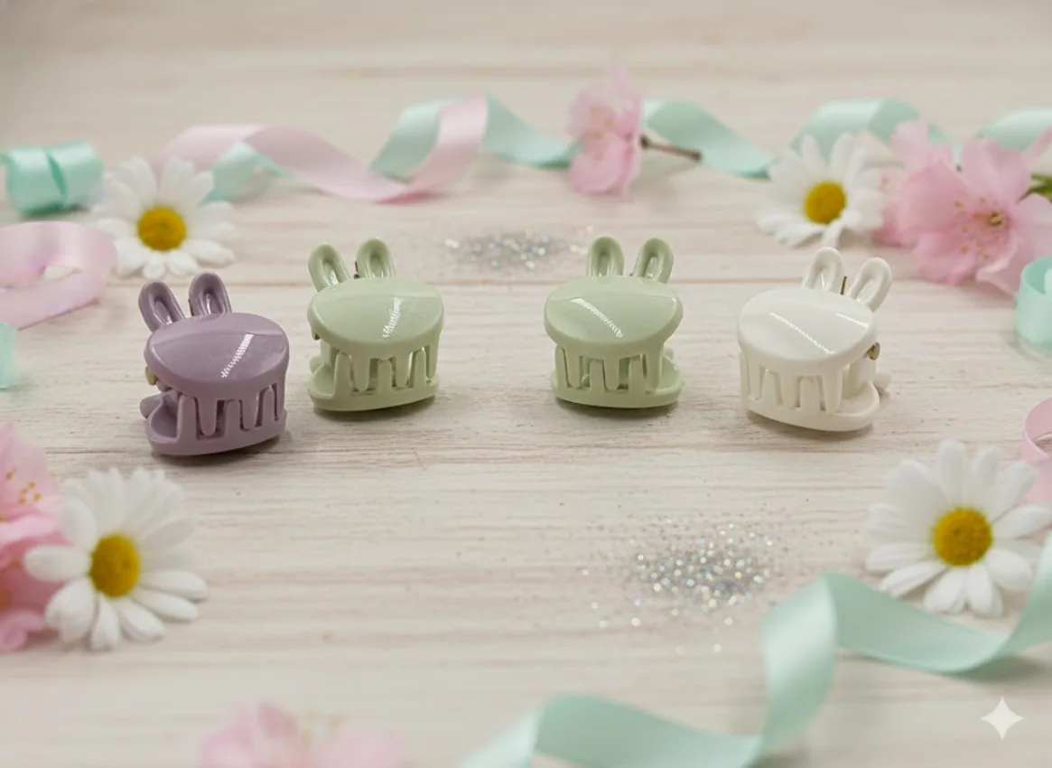 Bunny Ear Hair Clips