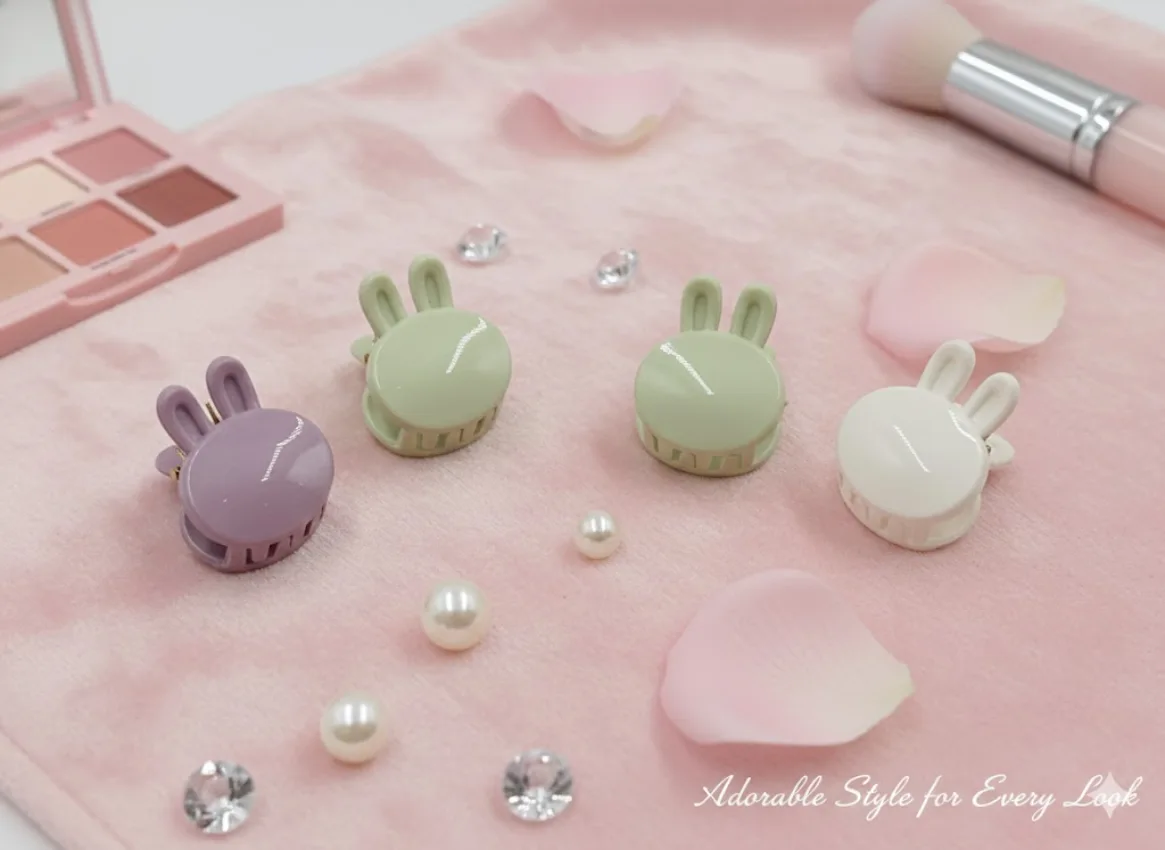 Bunny Ear Hair Clips