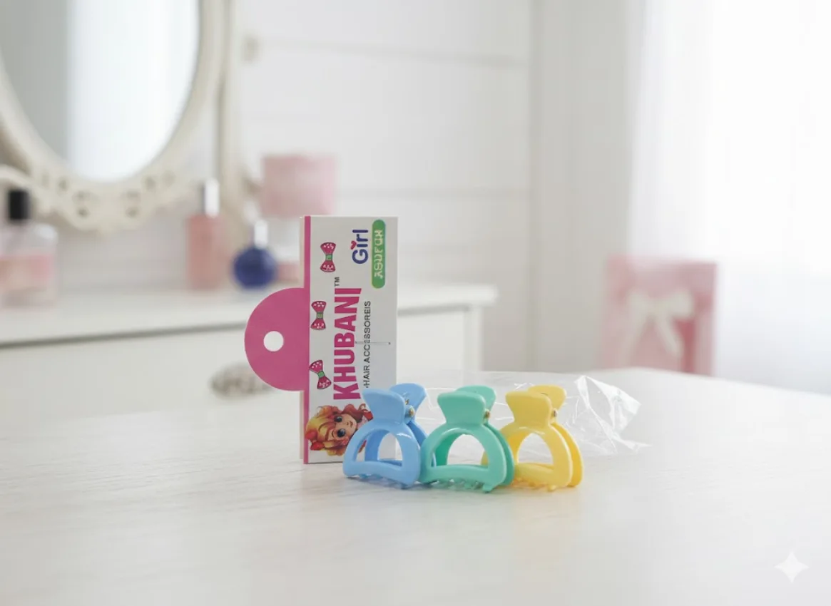 Colorful Hair Claw Clips