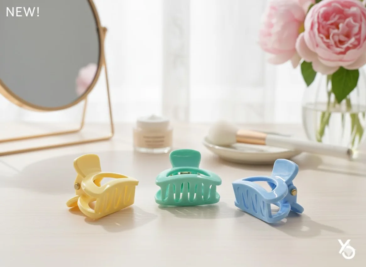 Colorful Hair Claw Clips