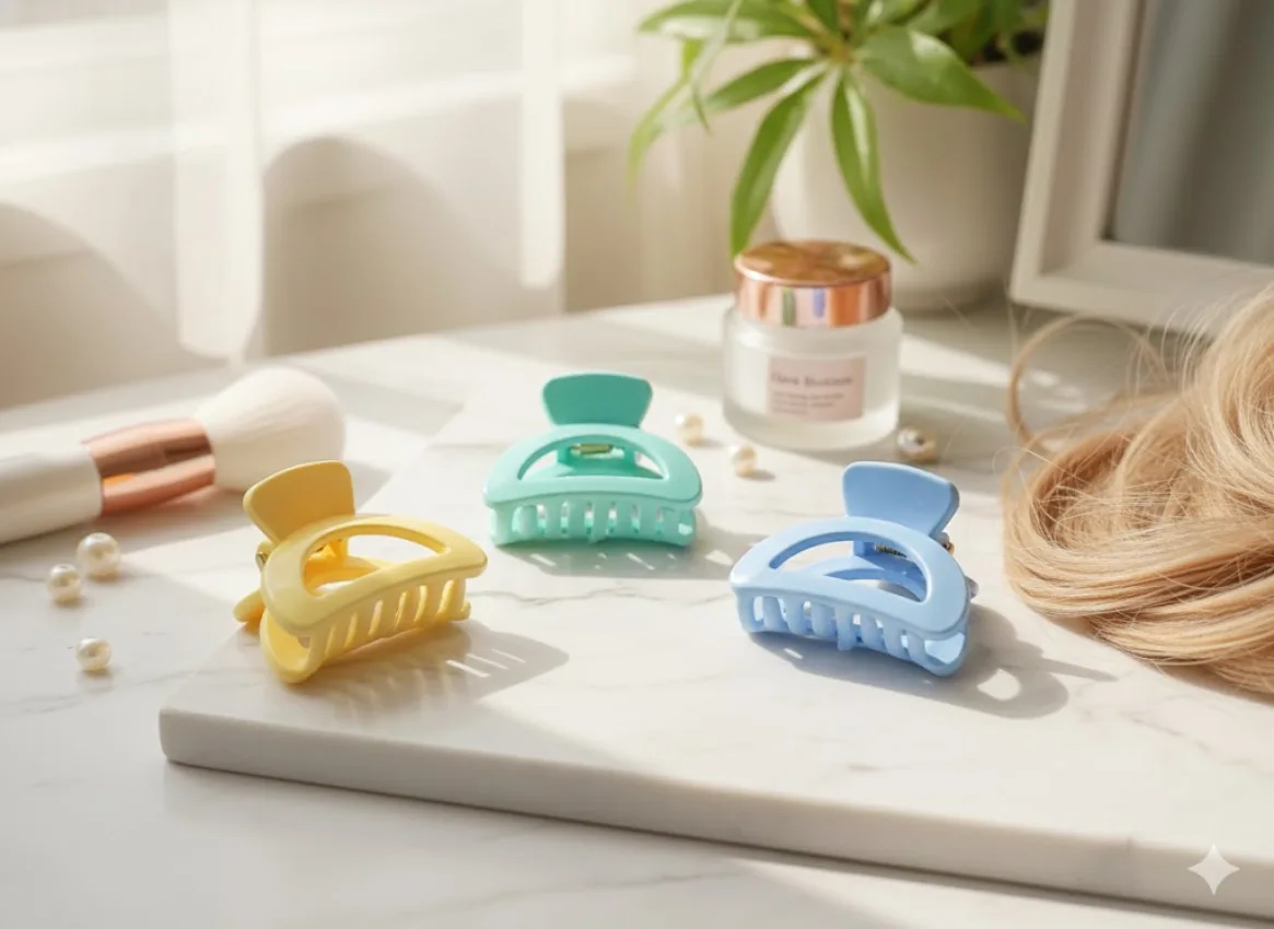 Colorful Hair Claw Clips