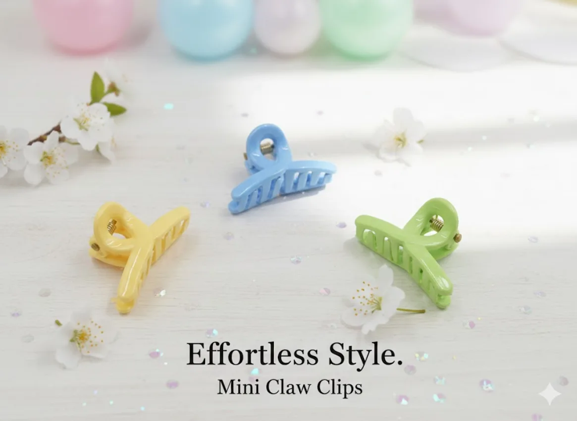 Mini Hair Claw Clips