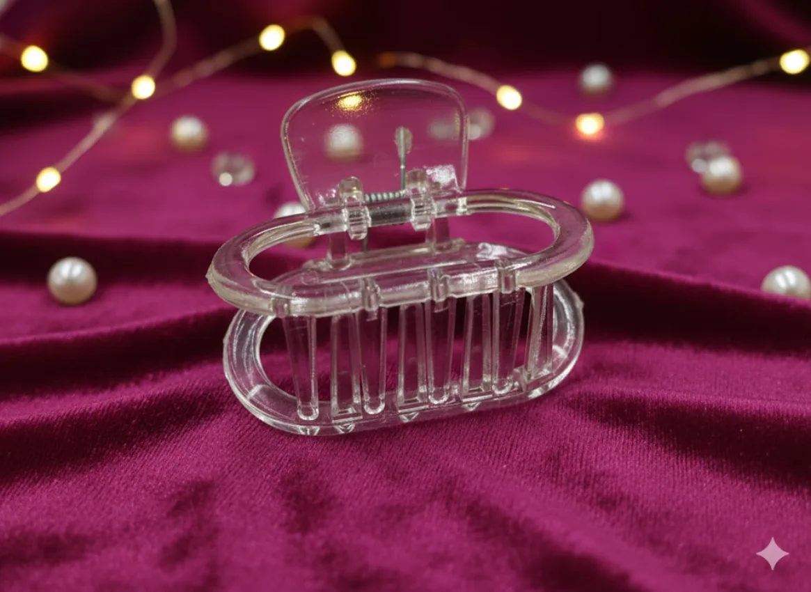 Transparent Hair Claw Clip