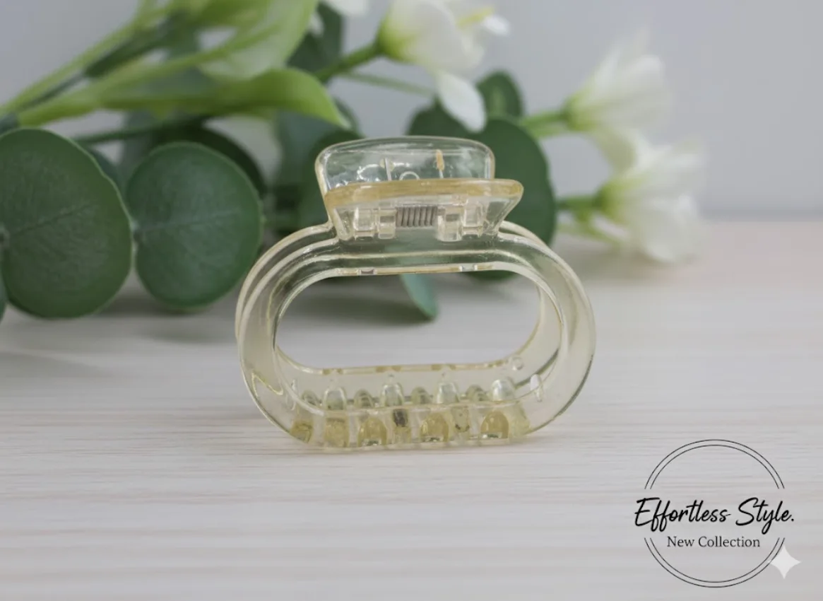 Transparent Hair Claw Clip
