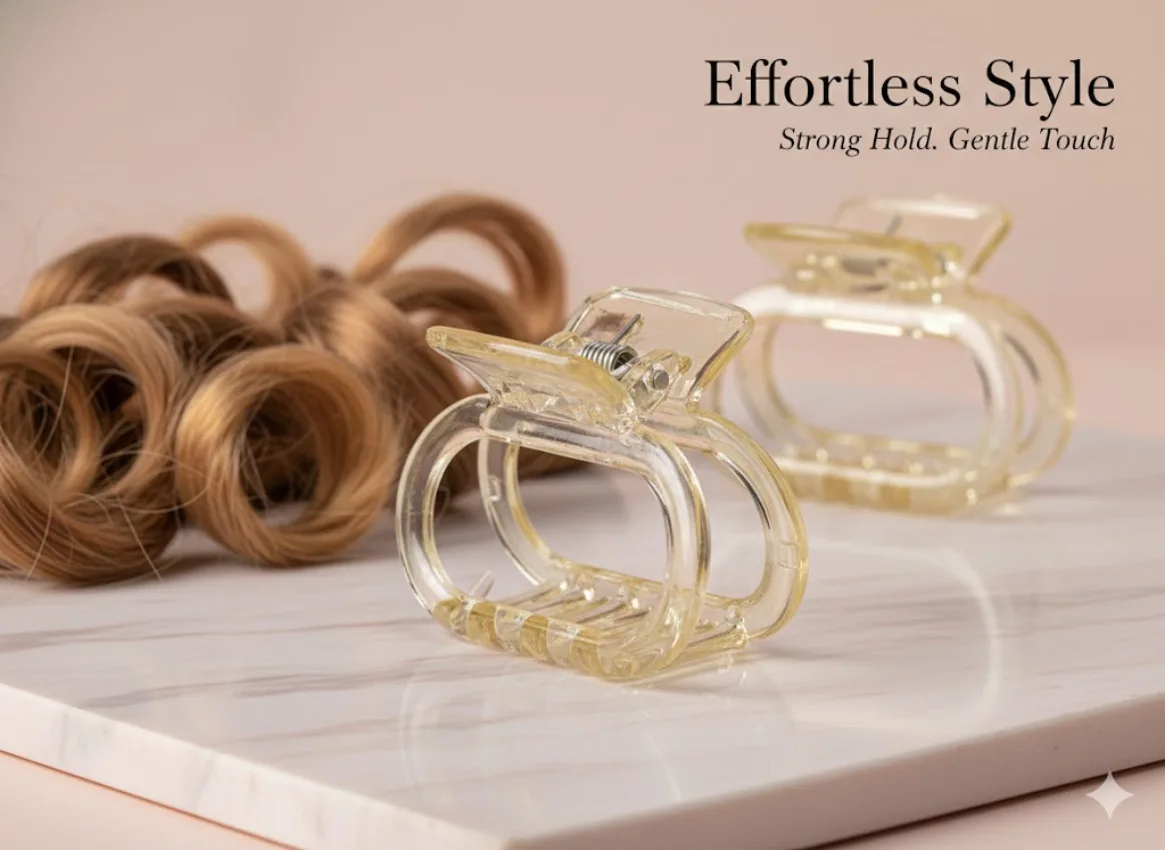 Transparent Hair Claw Clip