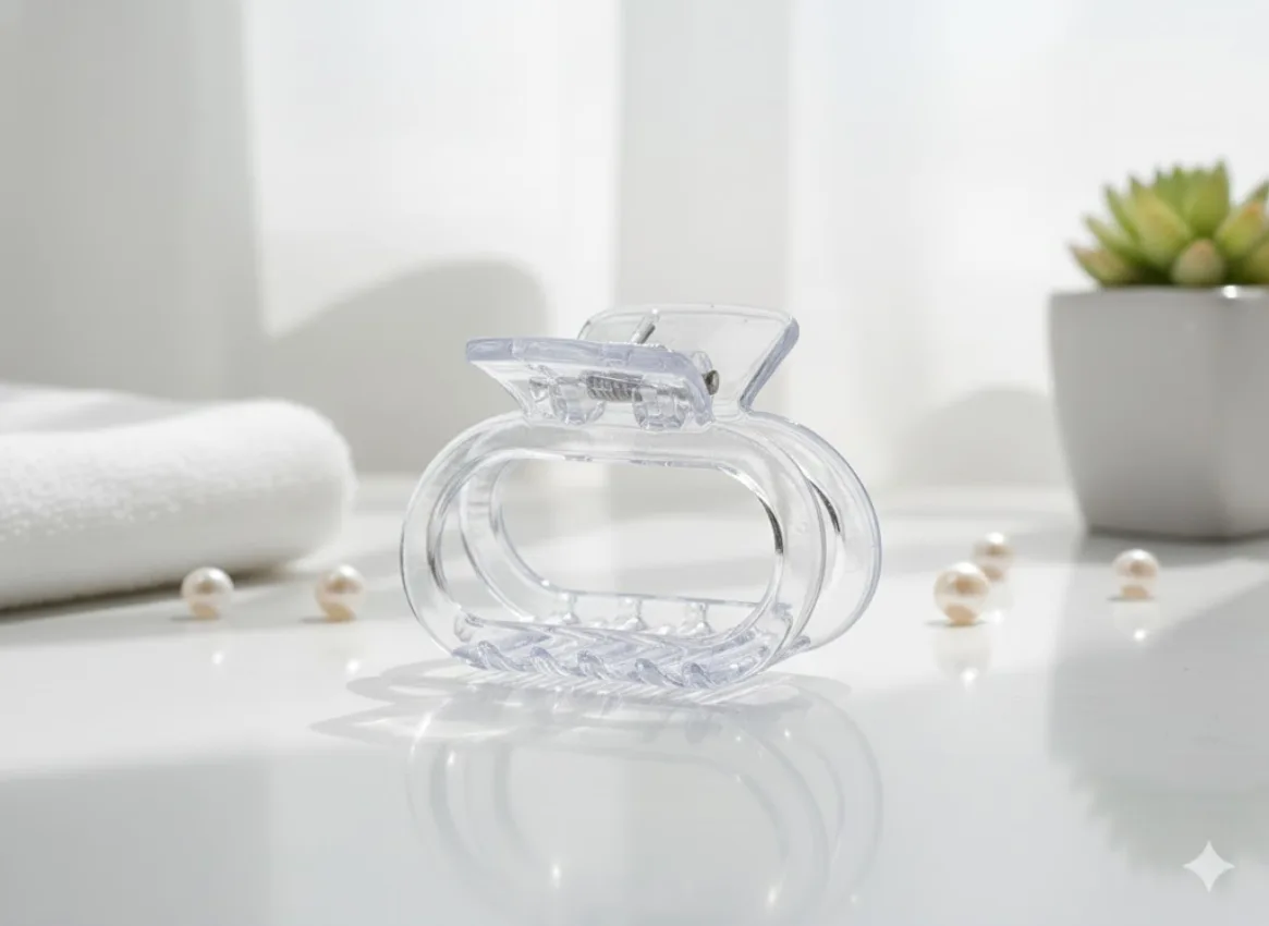 Transparent Hair Claw Clip