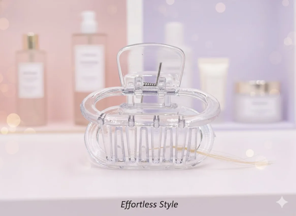 Transparent Hair Claw Clip