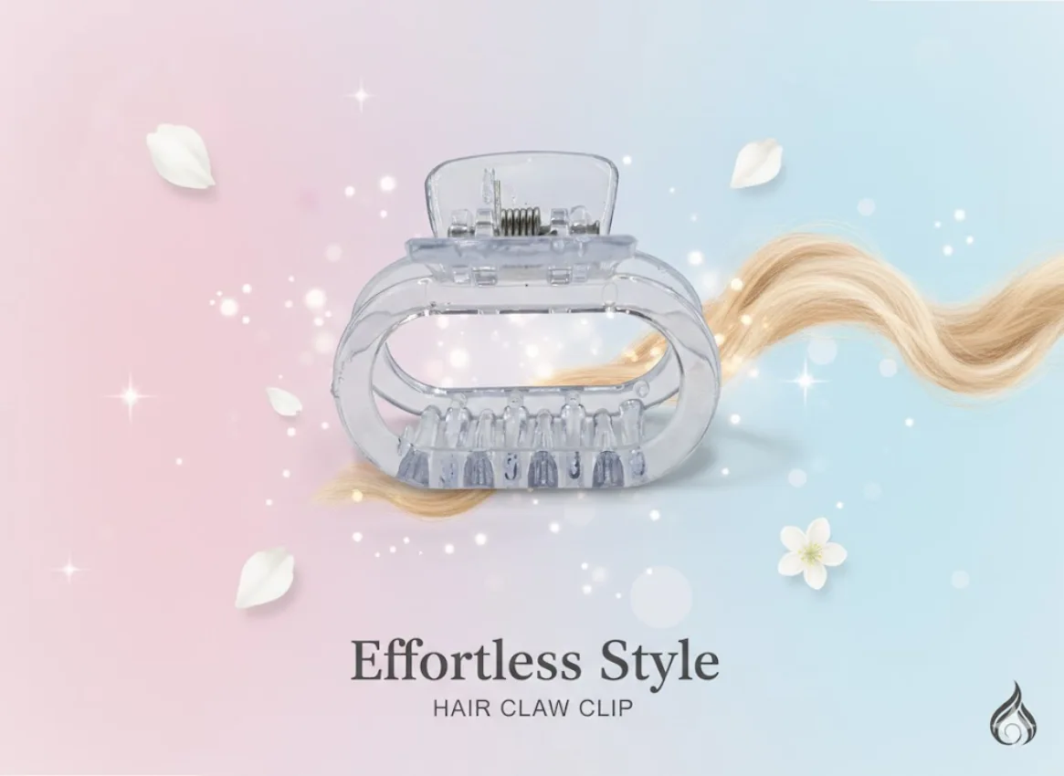 Transparent Hair Claw Clip