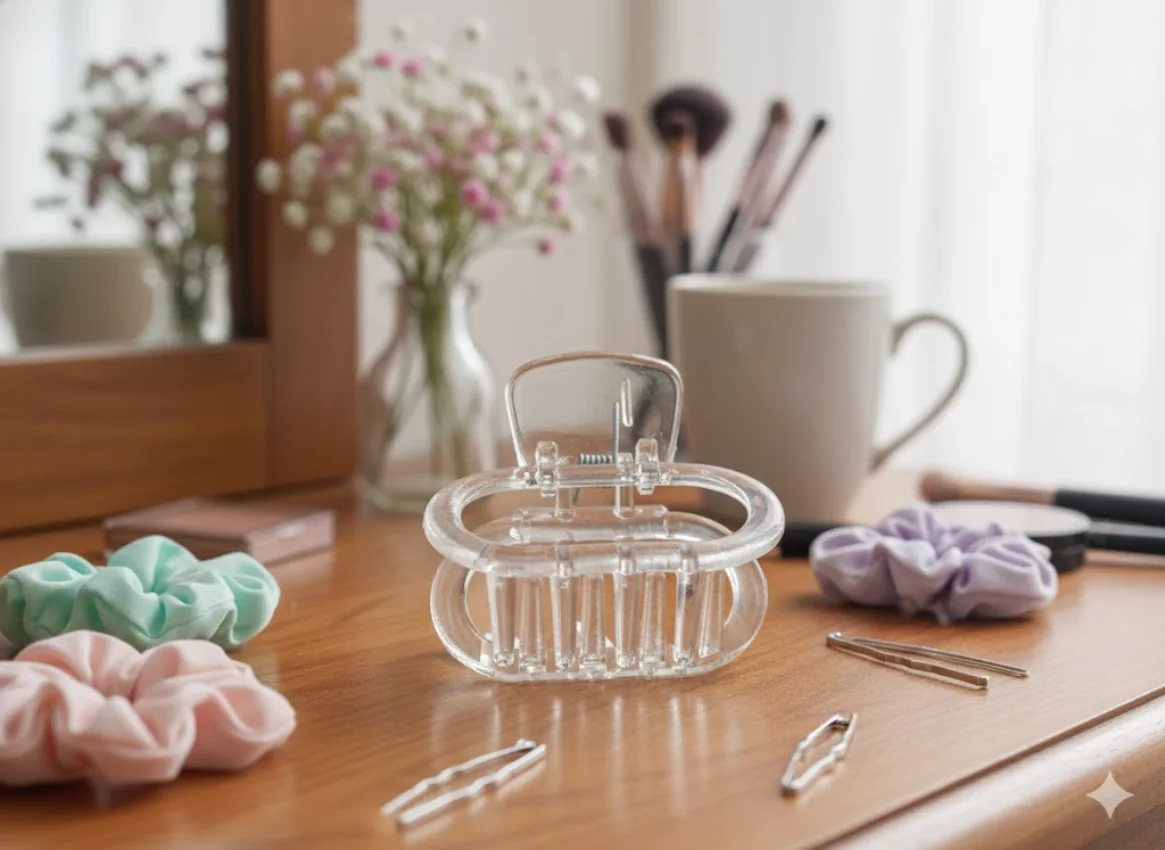 Transparent Hair Claw Clip
