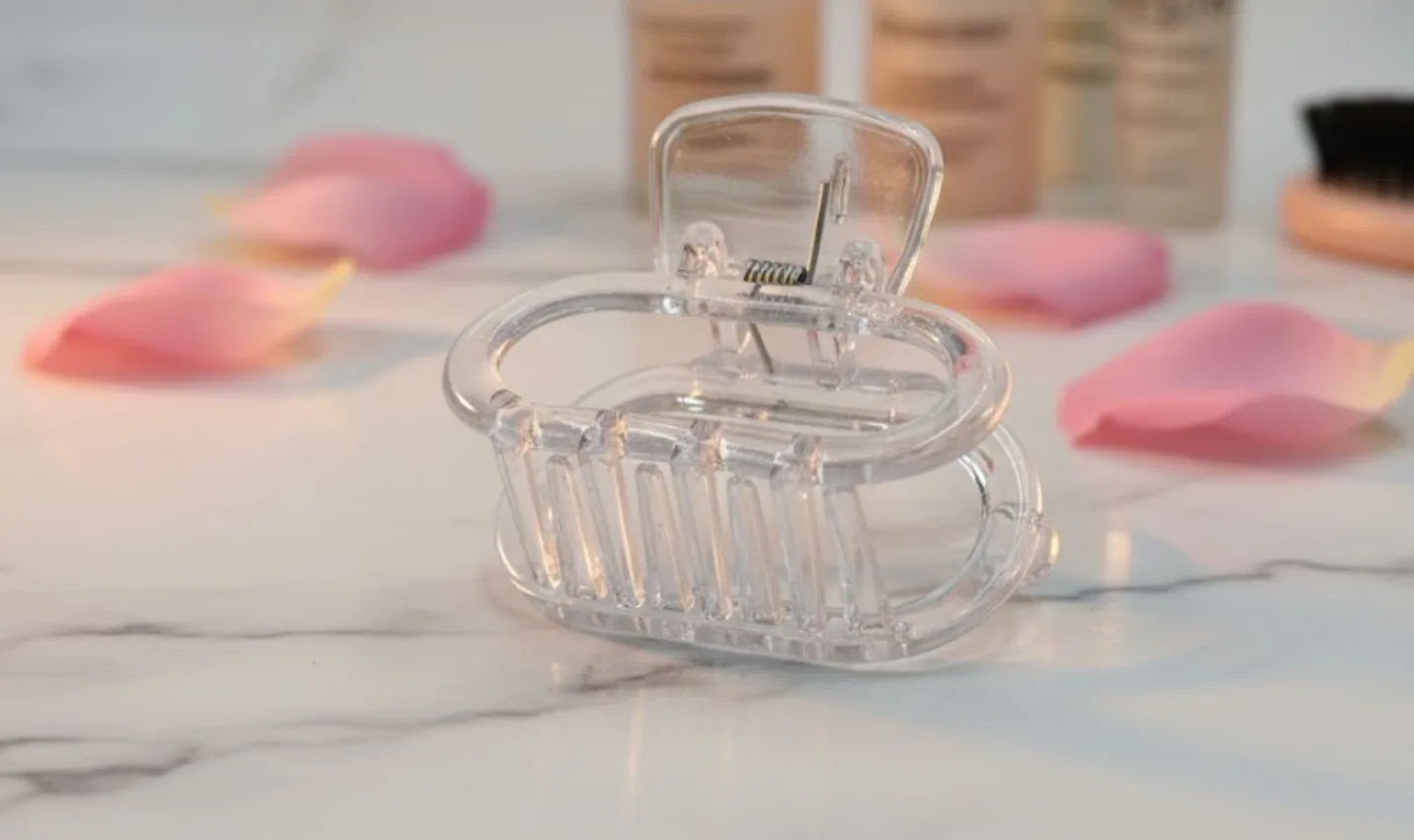 Transparent Hair Claw Clip