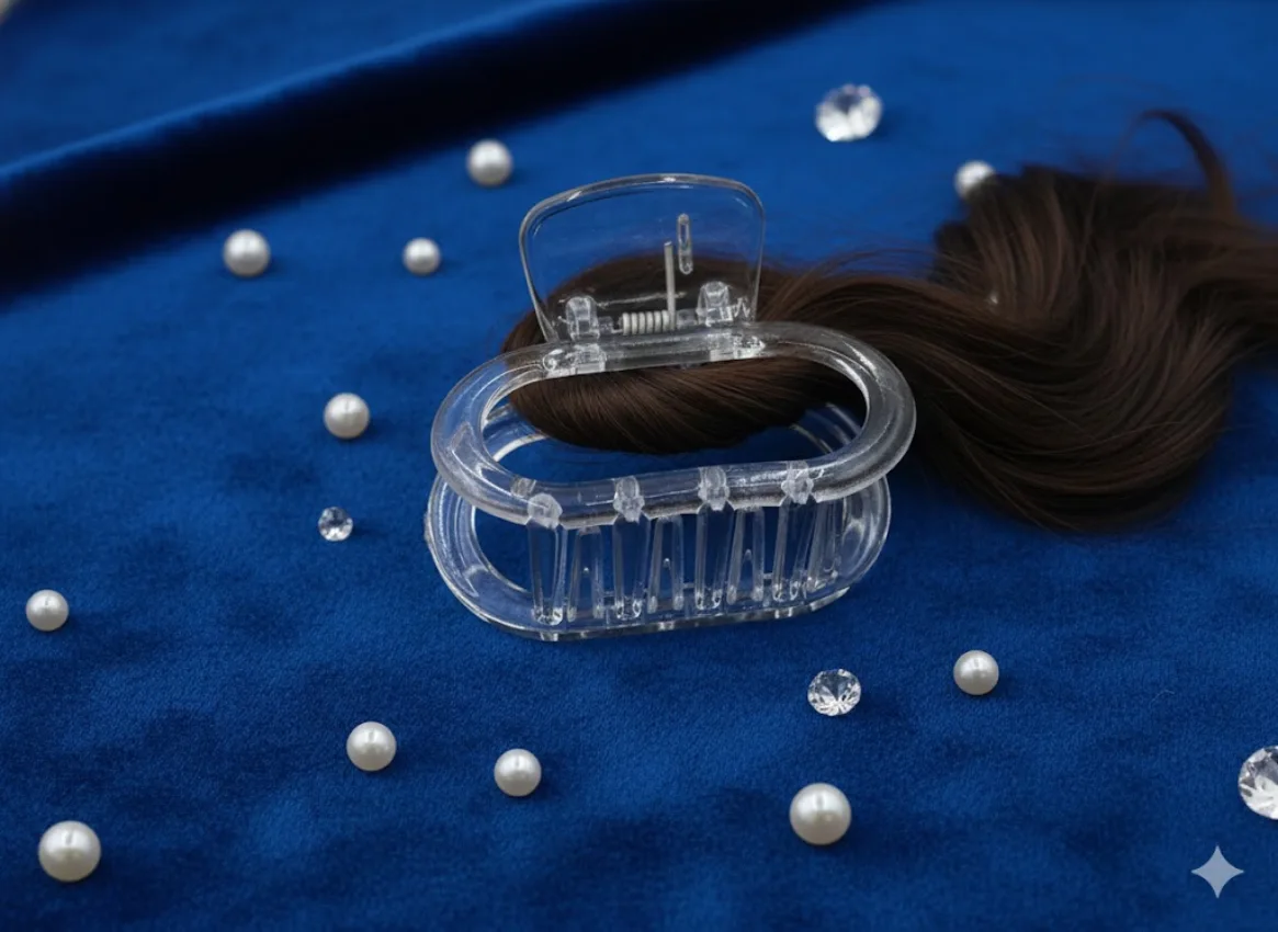 Transparent Hair Claw Clip
