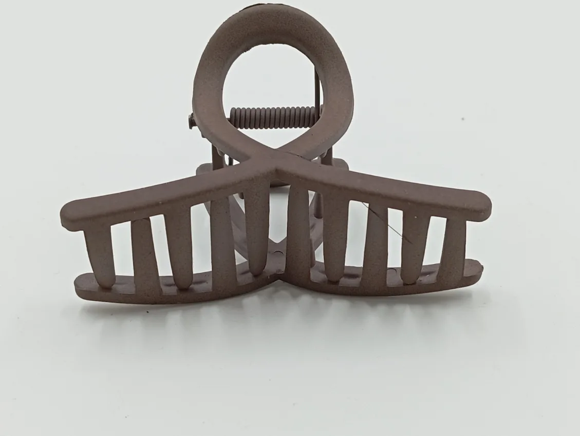 Matte Brown Hair Claw Clip