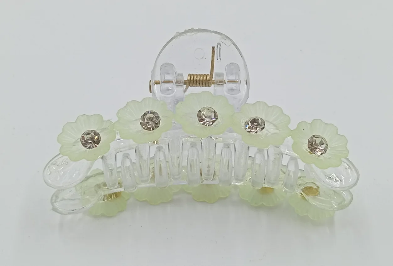 Floral Hair Claw Clip