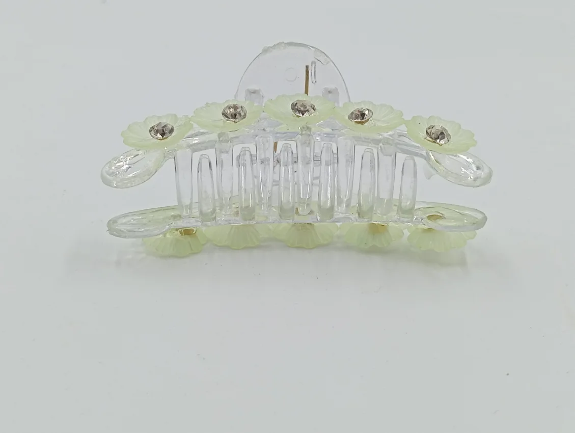 Floral Hair Claw Clip
