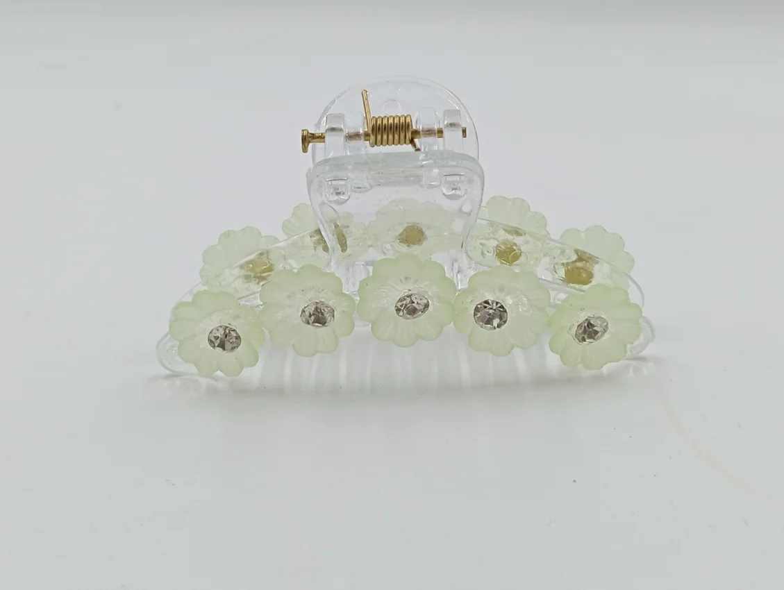 Floral Hair Claw Clip