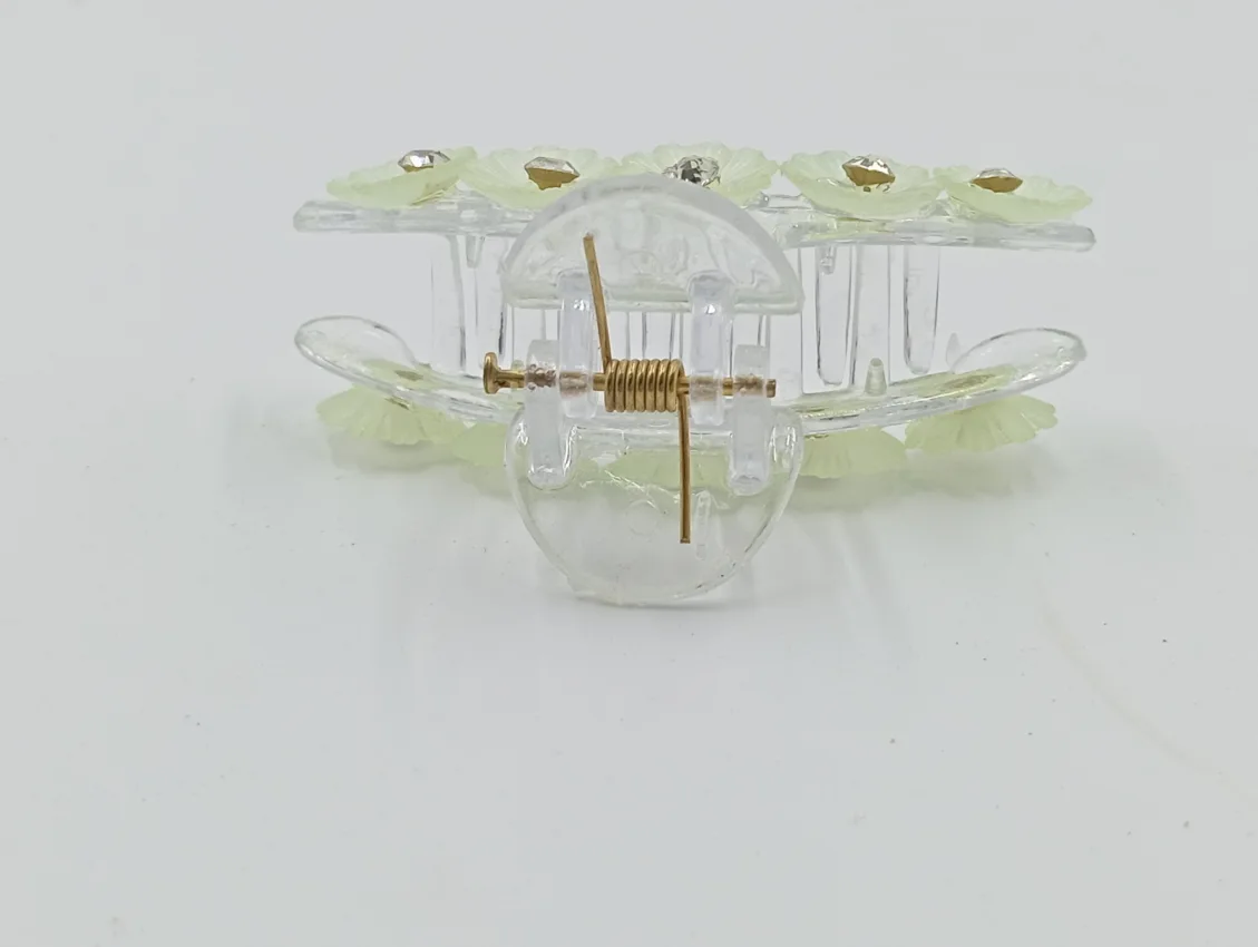 Floral Hair Claw Clip