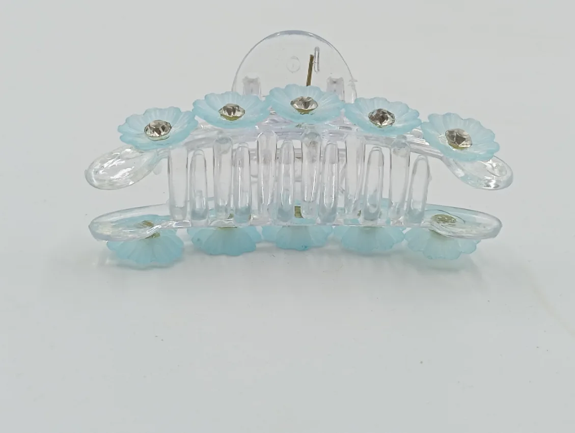 Floral Hair Claw Clip