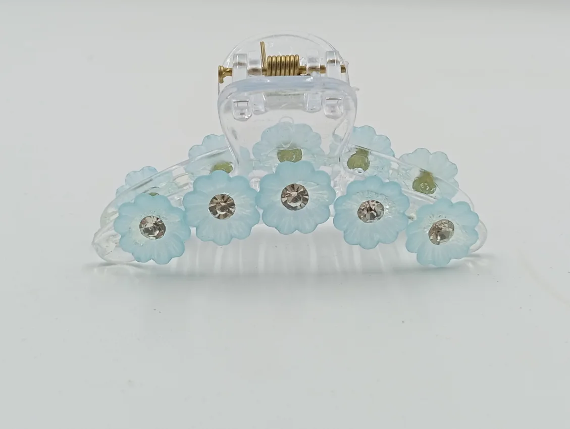 Floral Hair Claw Clip