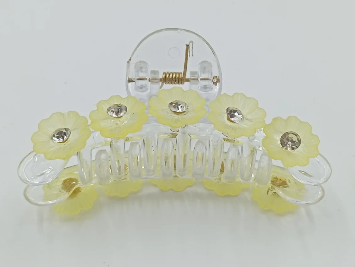 Floral Hair Claw Clip