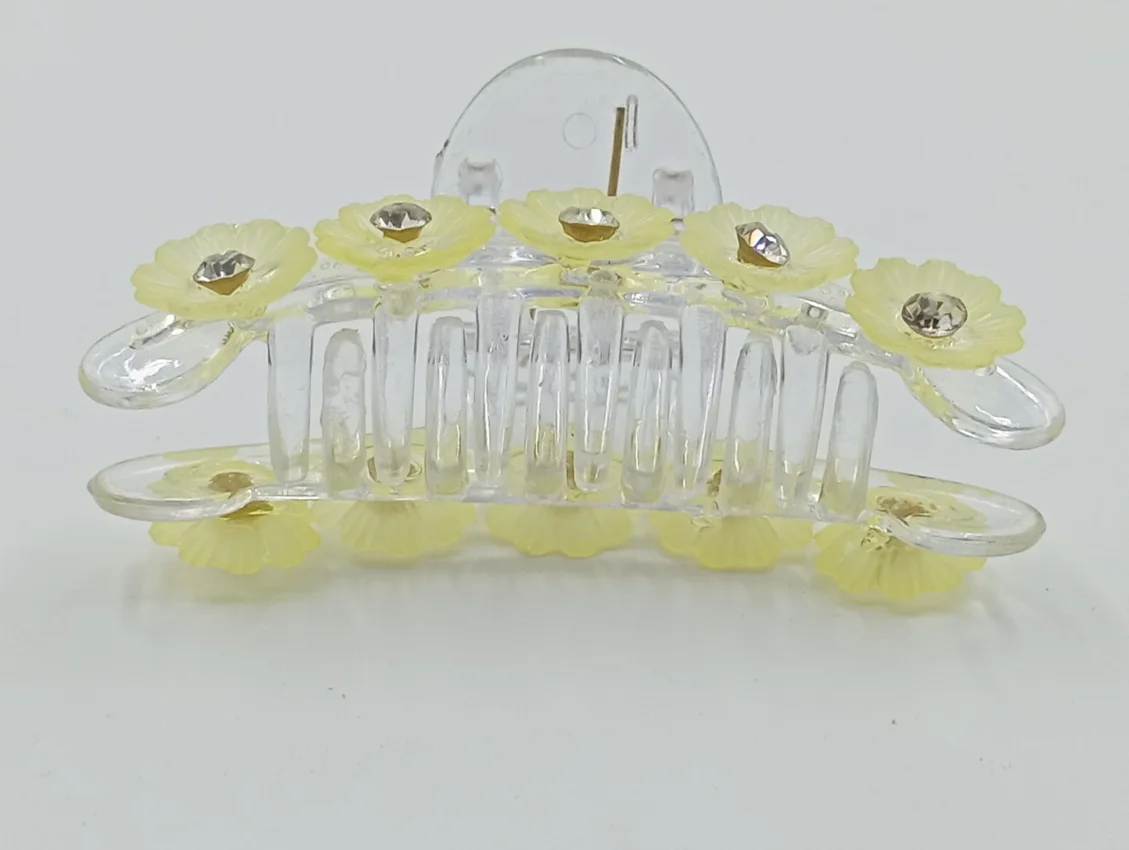 Floral Hair Claw Clip